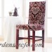 Impresión de la flor con volantes cubierta de la silla moderna banquete bodas plegable estiramiento Anti-sucio comedor silla cubierta decoración 1 unid ali-13466325